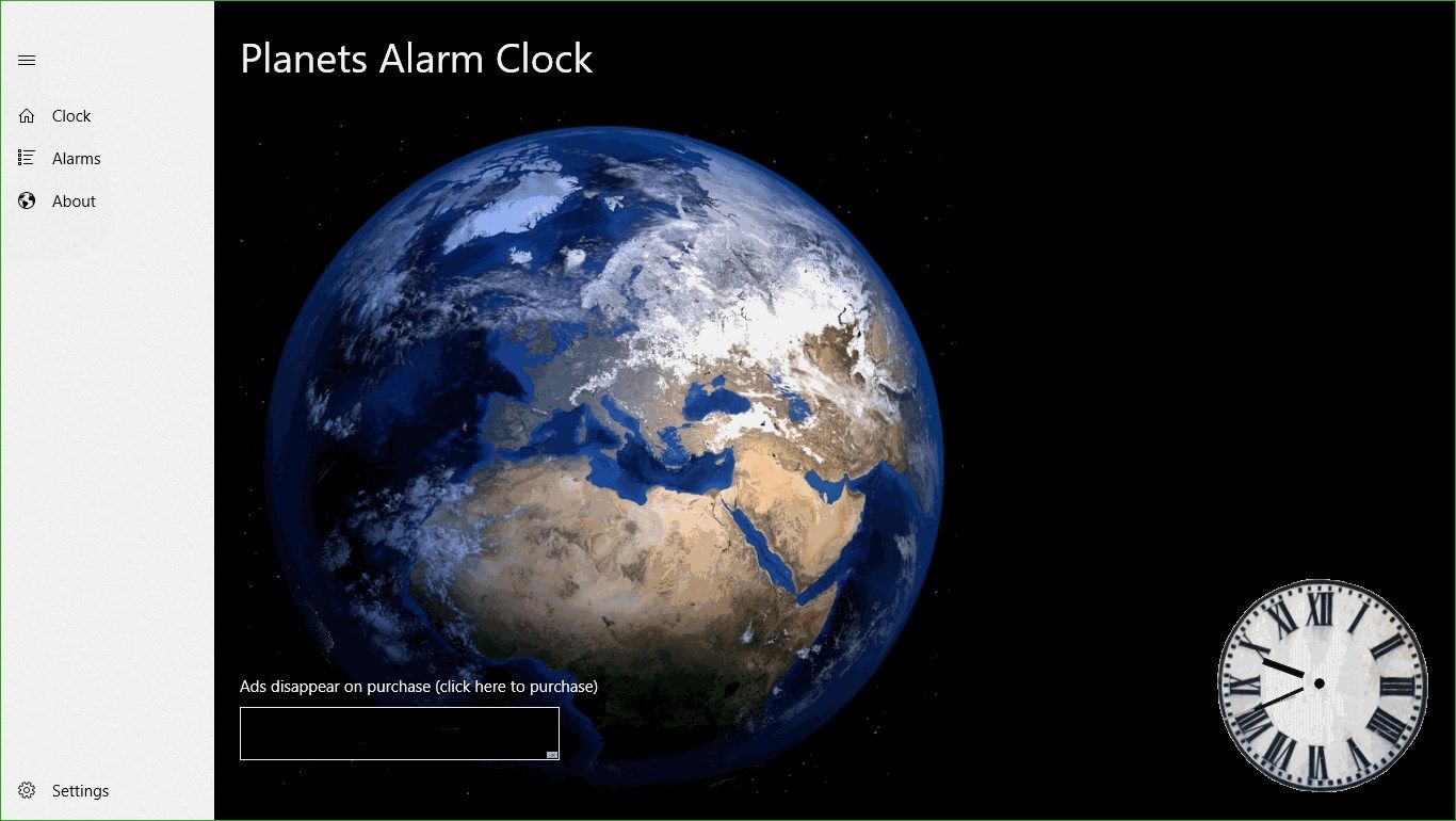 Planets Alarm Clock