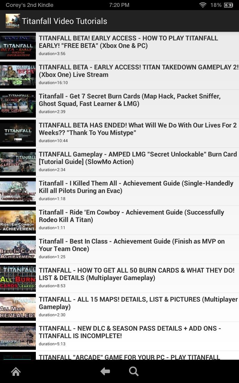 Titanfall Video Cheats & Video Tutorials