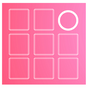 Photo Puzzle Maker In 9 Square & Circle