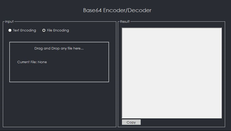 Base64 Encoder Decoder