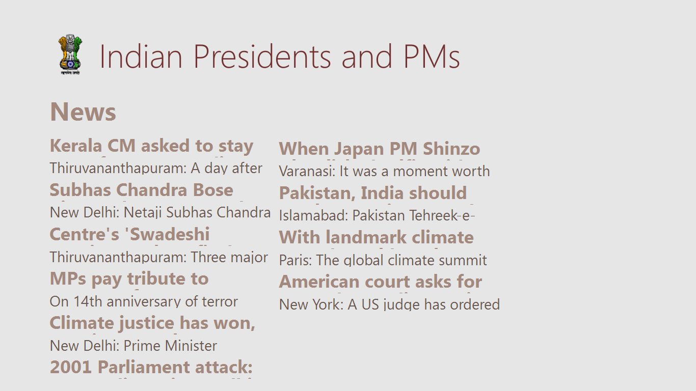 Indian Presidents and PMs