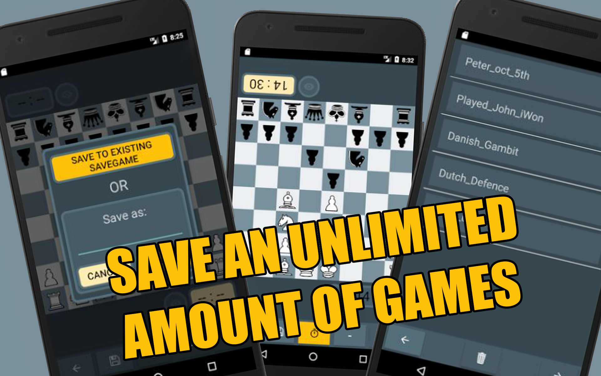 Chessboard: Offline 2-player Free Chess App