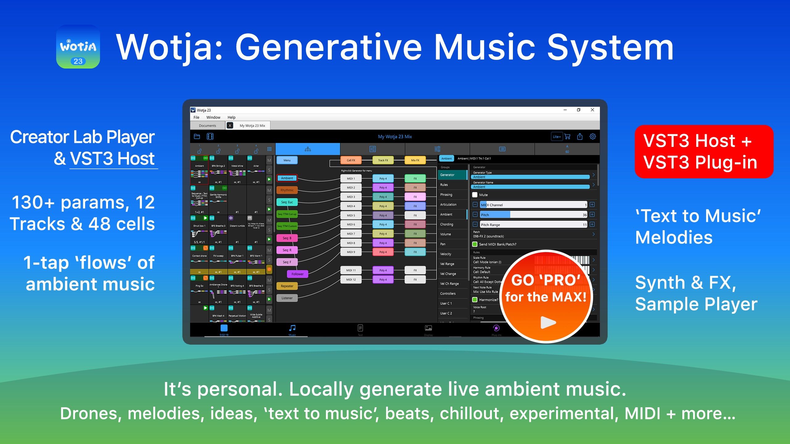 Wotja: Generative Music System