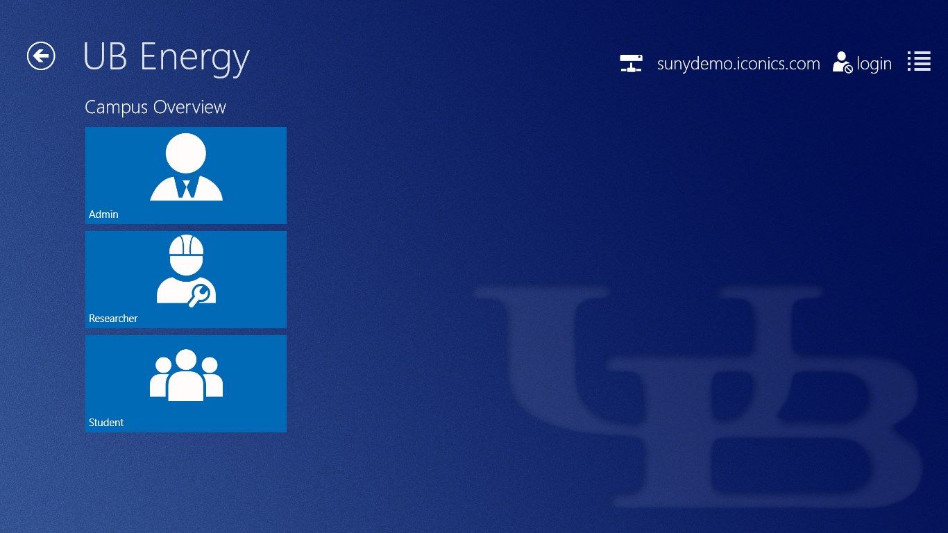 UB Energy App Hub