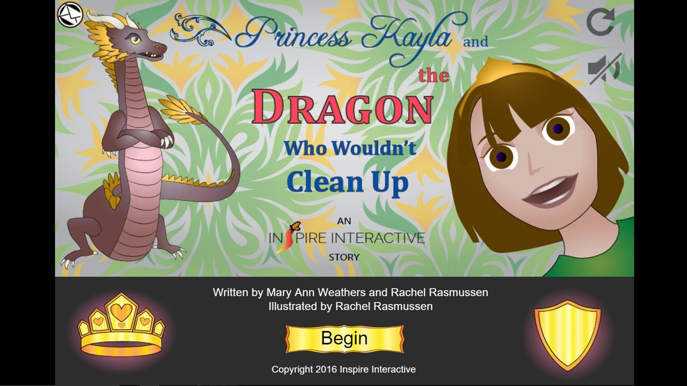 Our interactive story app offers incentives for kids to explore the story paths and outcomes.