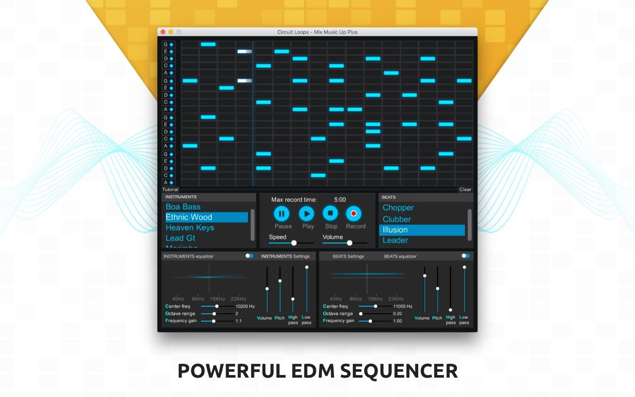 Circuit Loops - EDM sequencer & Drum pads