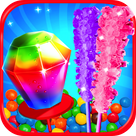 Ring Pops & Rock Candy Maker - Kids Rainbow Cooking Games FREE