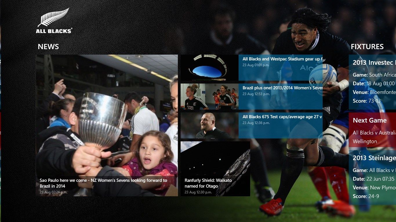 Your central hub for everything All Blacks