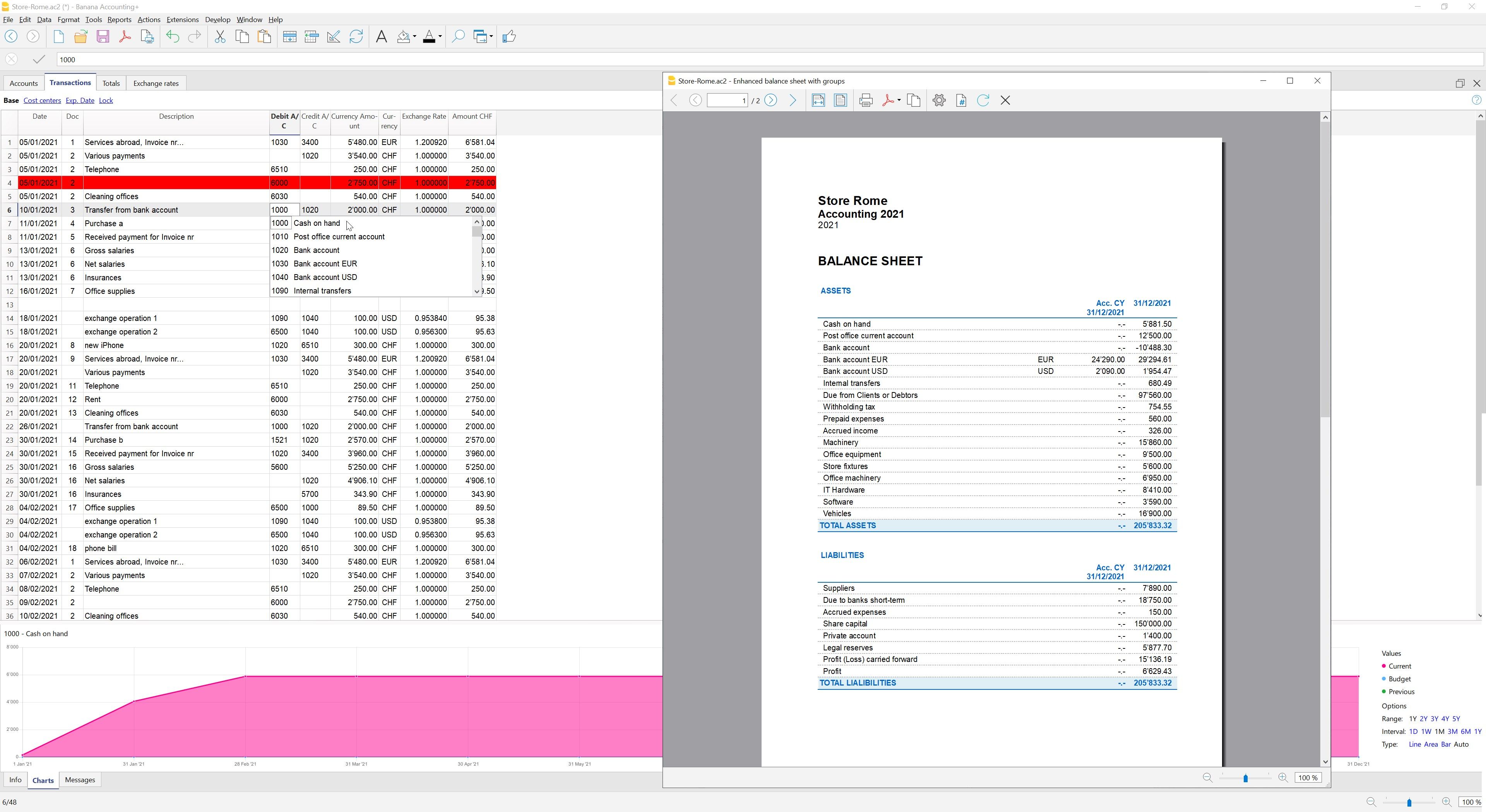 Work like in Excel, print your reports whenever you need