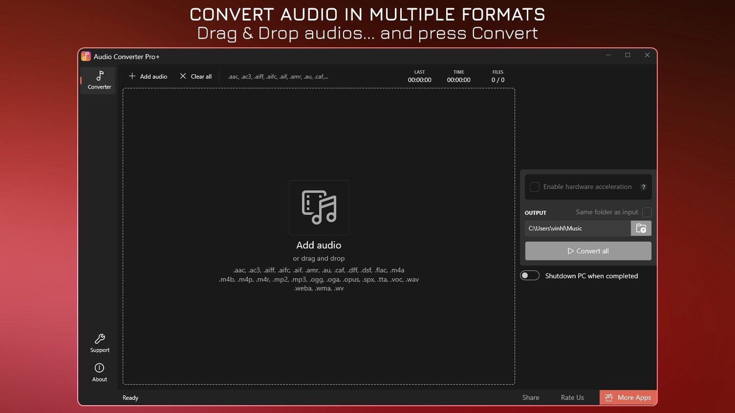 Audio Converter Pro+