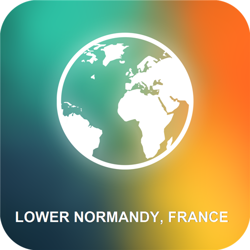 Lower Normandy, France Map