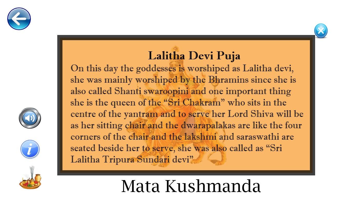 Puja details of Mata Kushmanda done on first day of Navratri