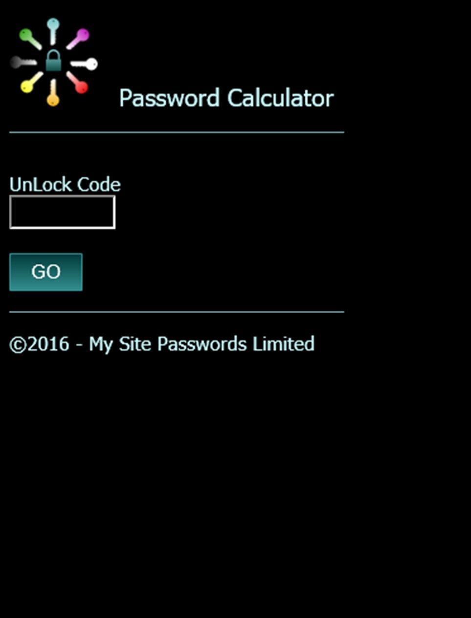 For security and to prevent others accessing your password a screen lock or pin is required every time you use the app.