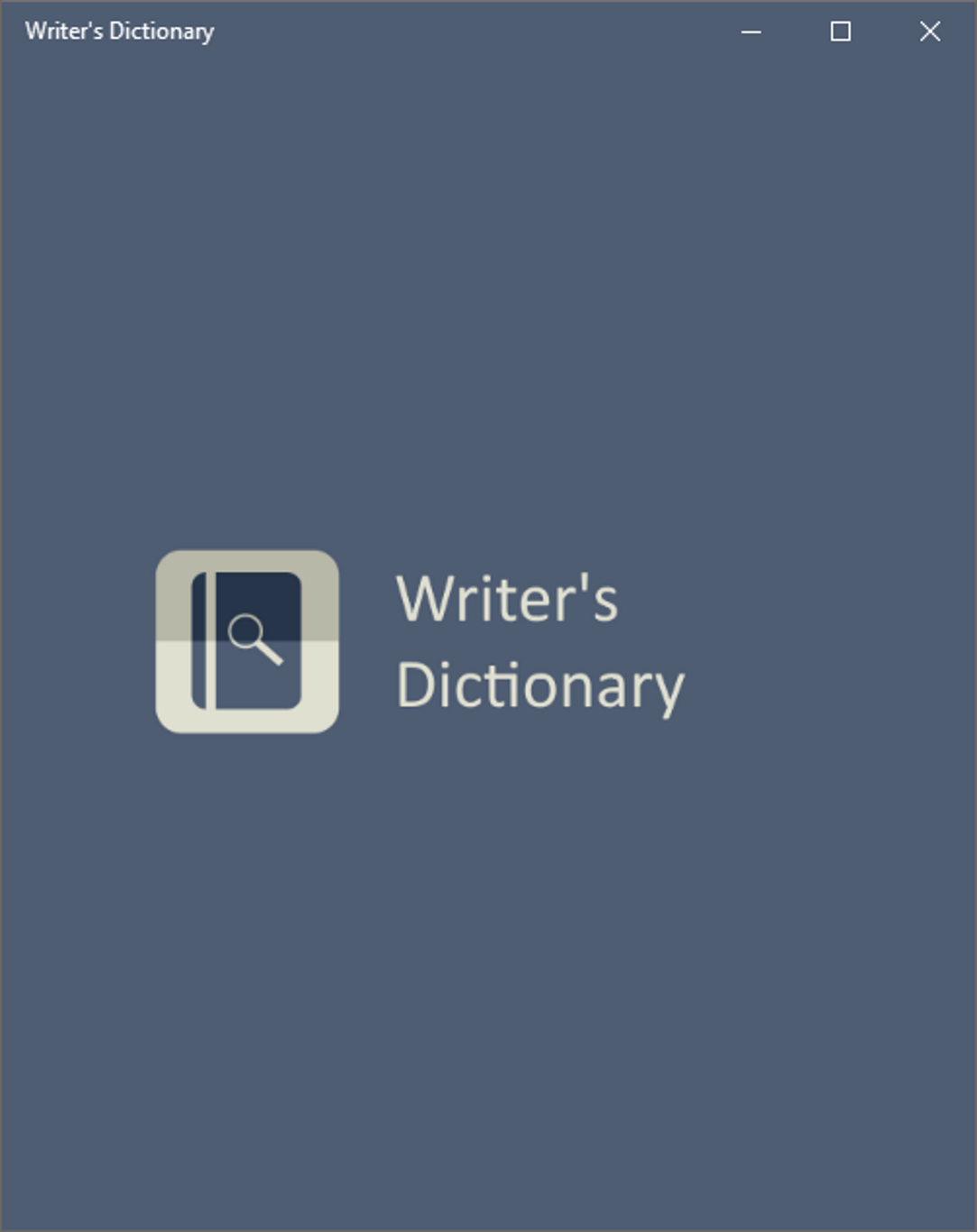 Writer's Dictionary