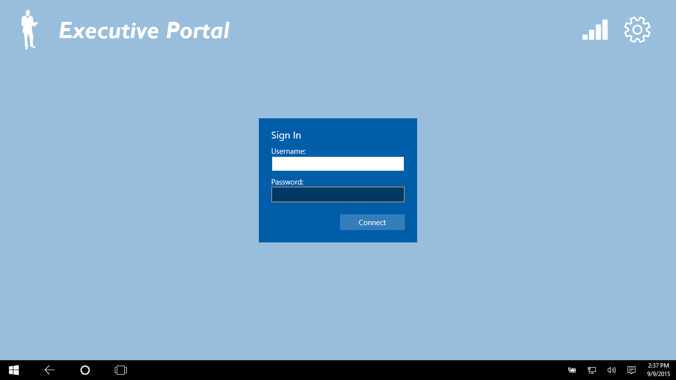 Executive Portal