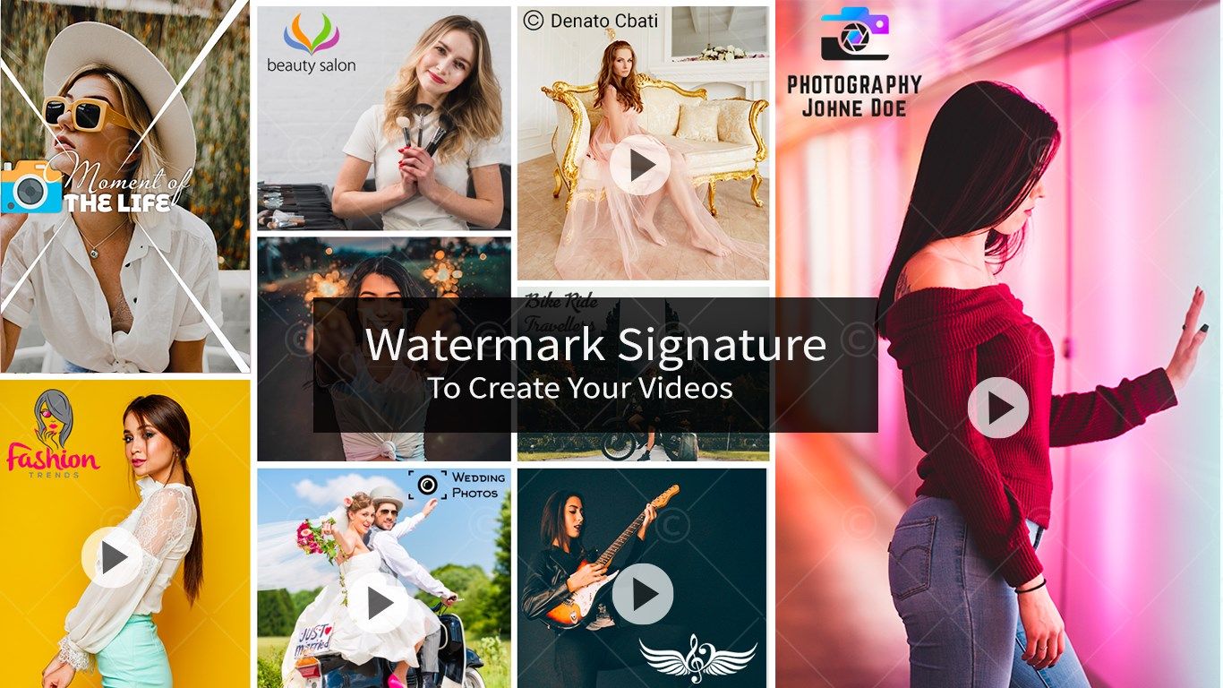 Add Watermark on Videos : Watermark Maker