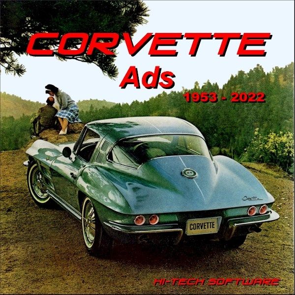 Corvette Ads 1953-2022