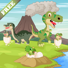 Dinosaurs game for Toddlers and Kids : discover the jurassic world of dinos ! FREE