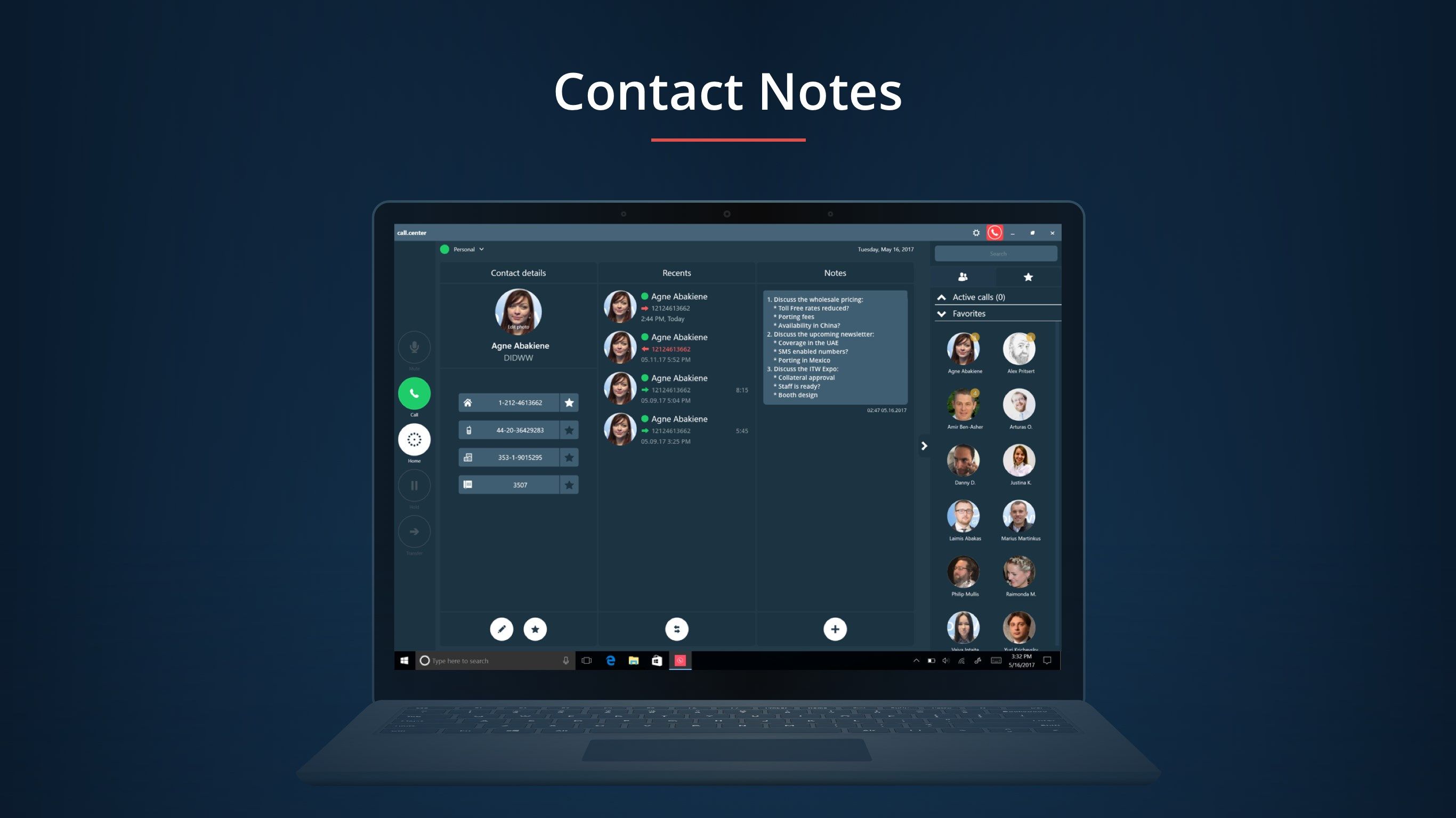 Contact Notes