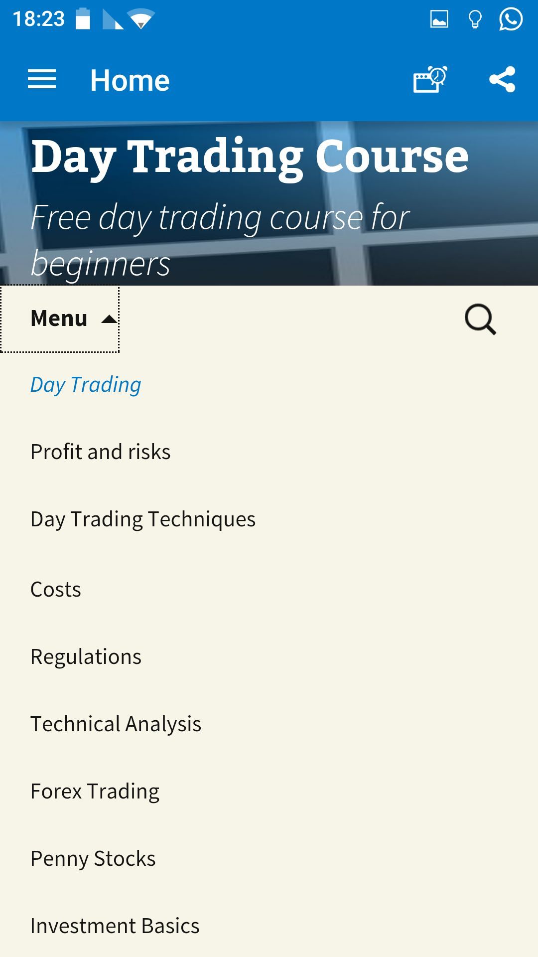 Stock Market Day Trade Course - Investment course for beginner and experienced investors