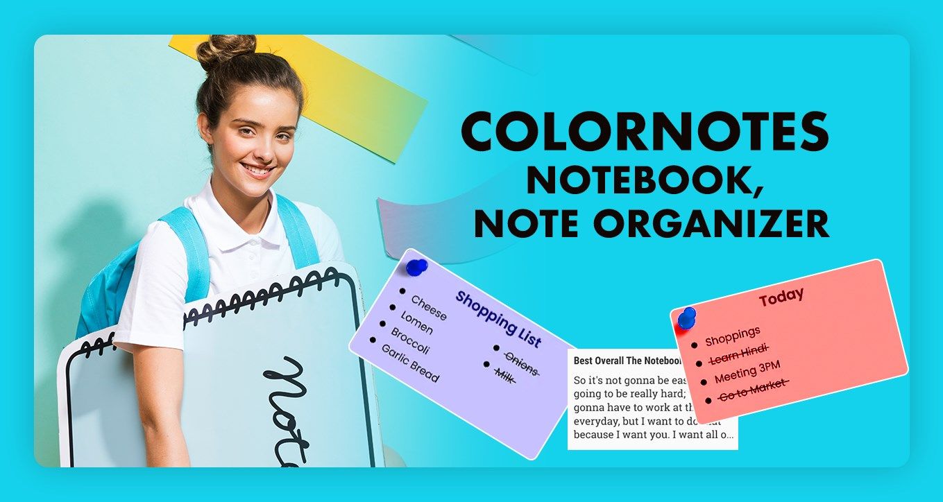 ColorNotepads - Notebook, Note Organizer