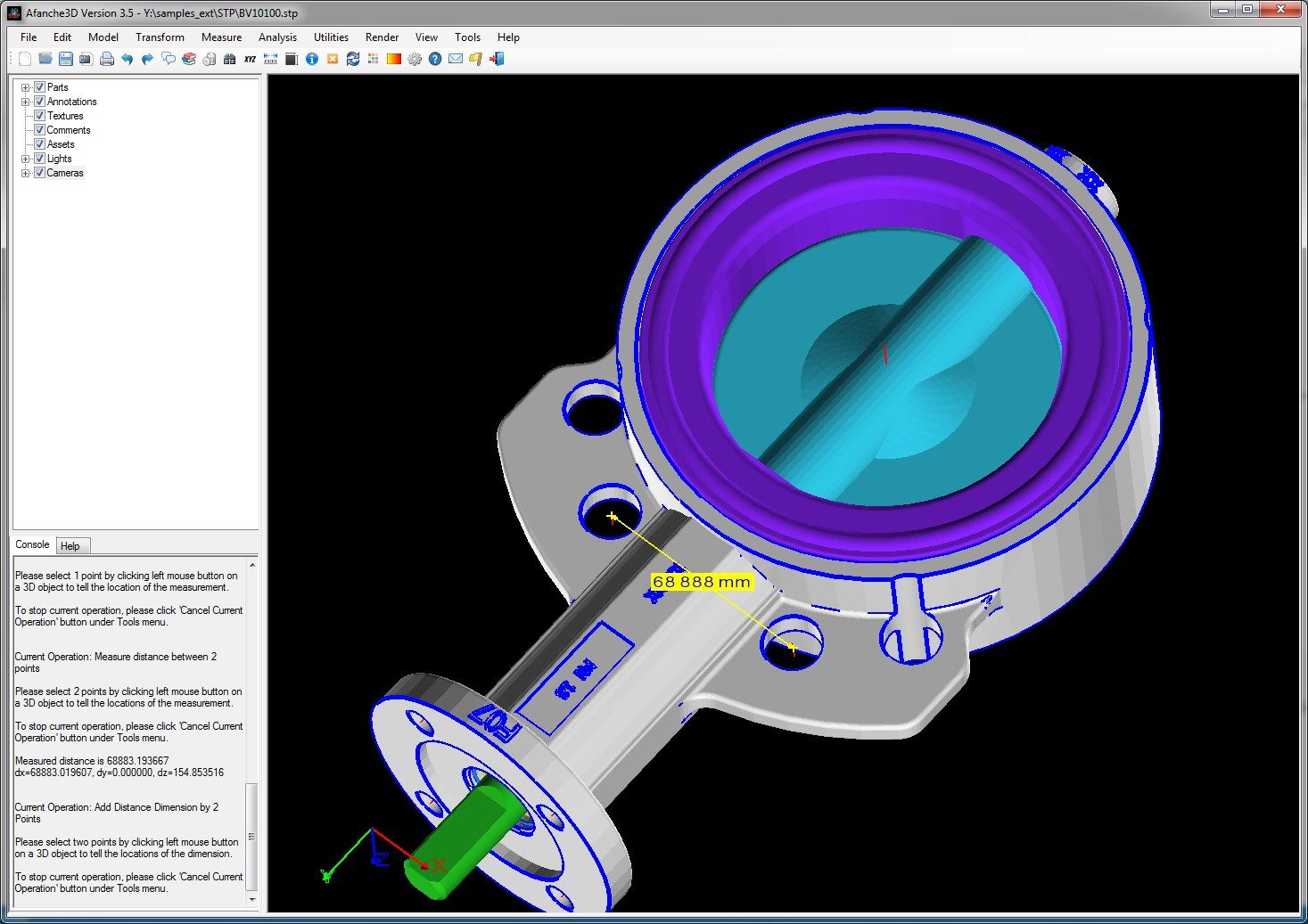 Afanche 3D STEP Viewer Pro for PC (Full Version)