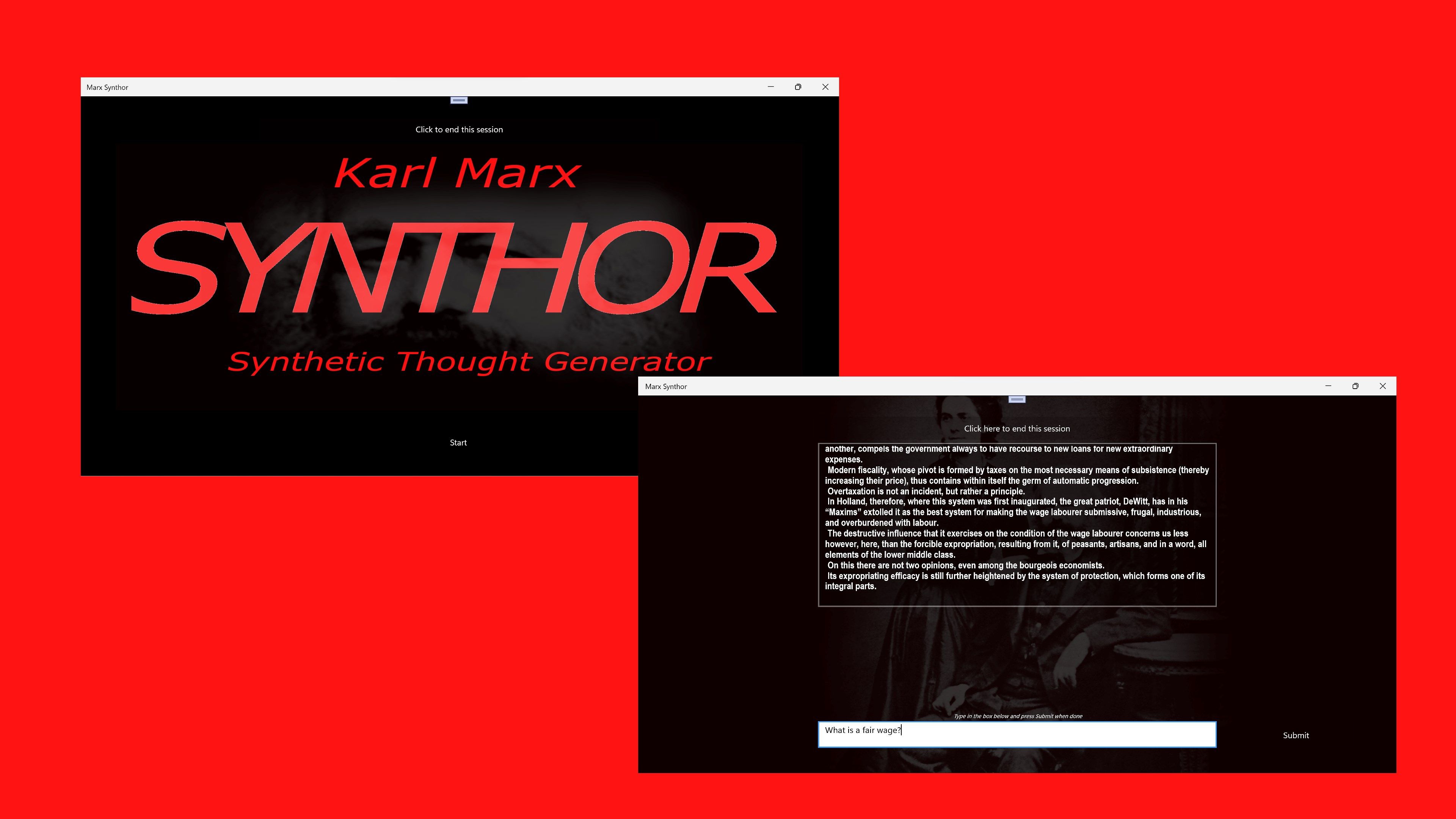 The Karl Marx Synthor!