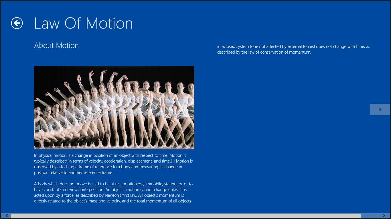 About Motion