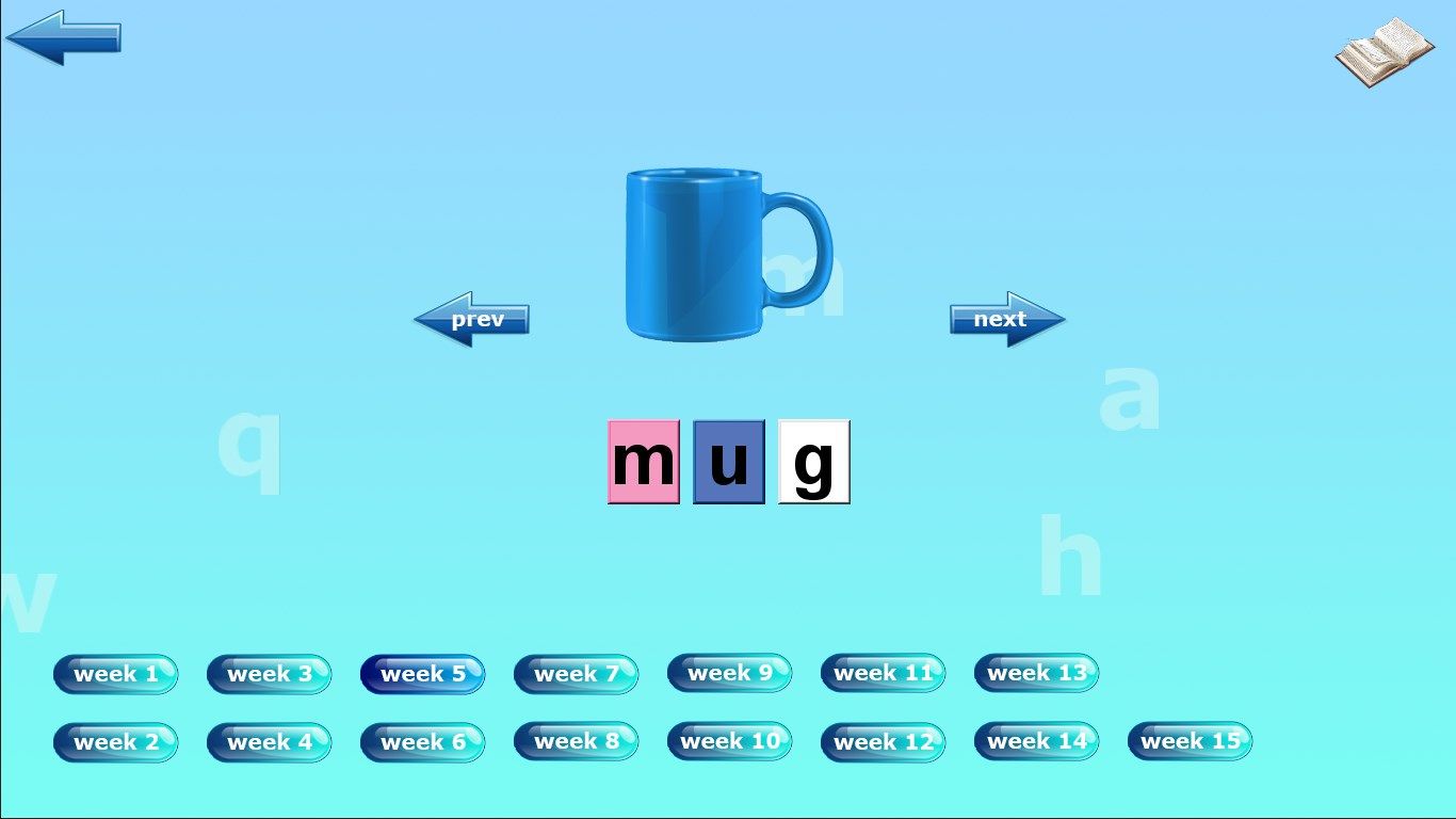 Learn spelling: "mug"