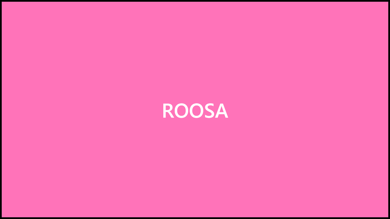 Roosa