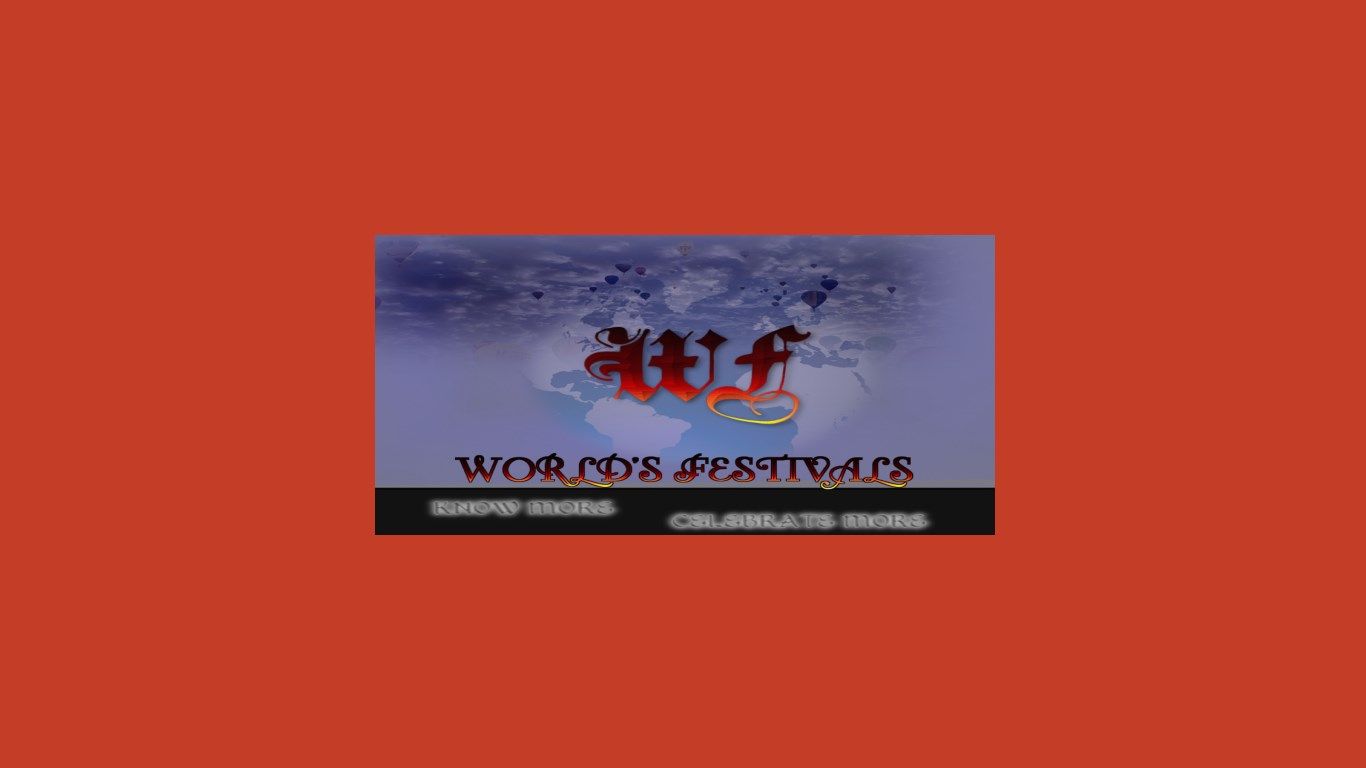 World's Festivals brand new logo.
