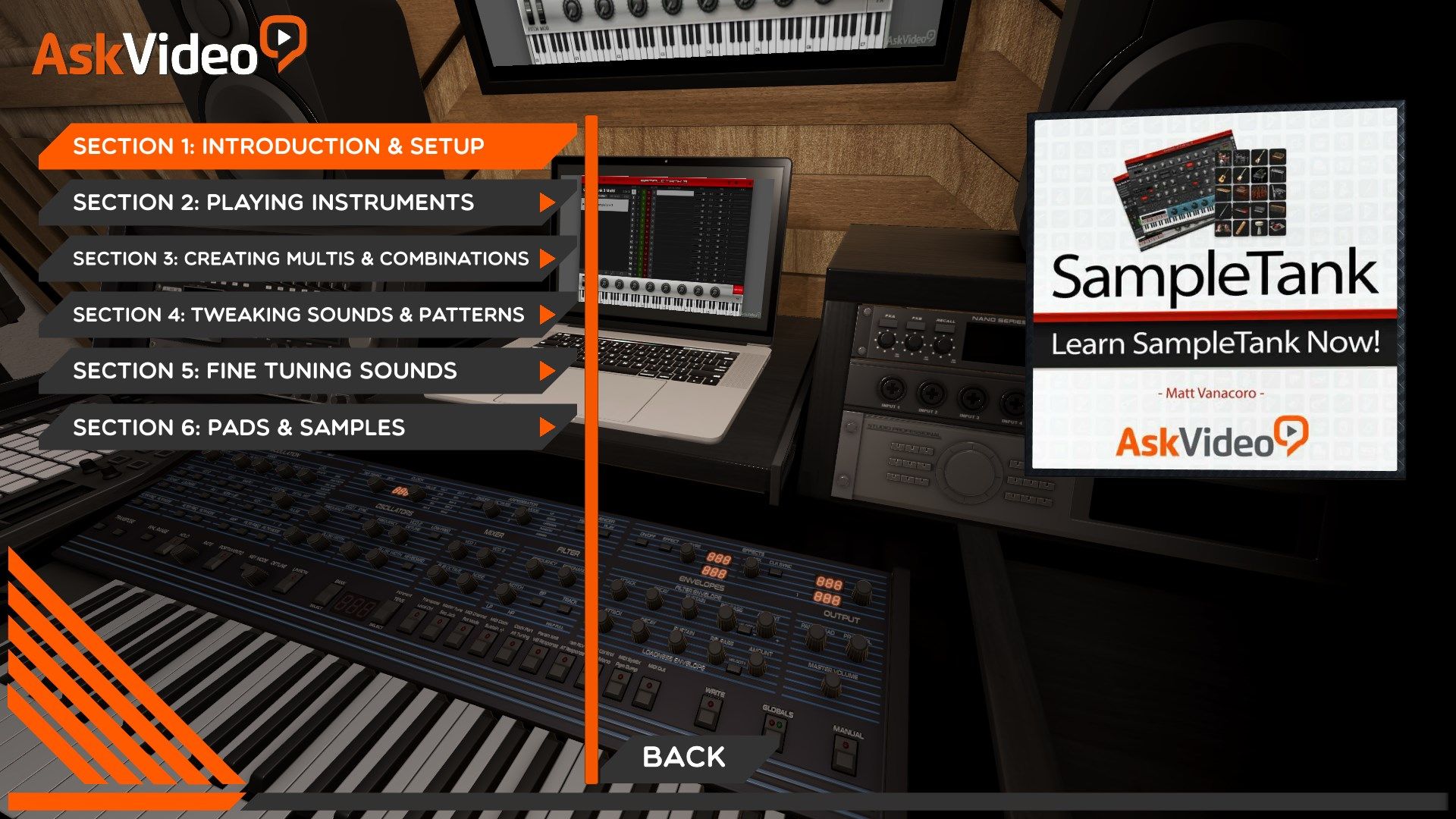SampleTank Course by Ask.Video