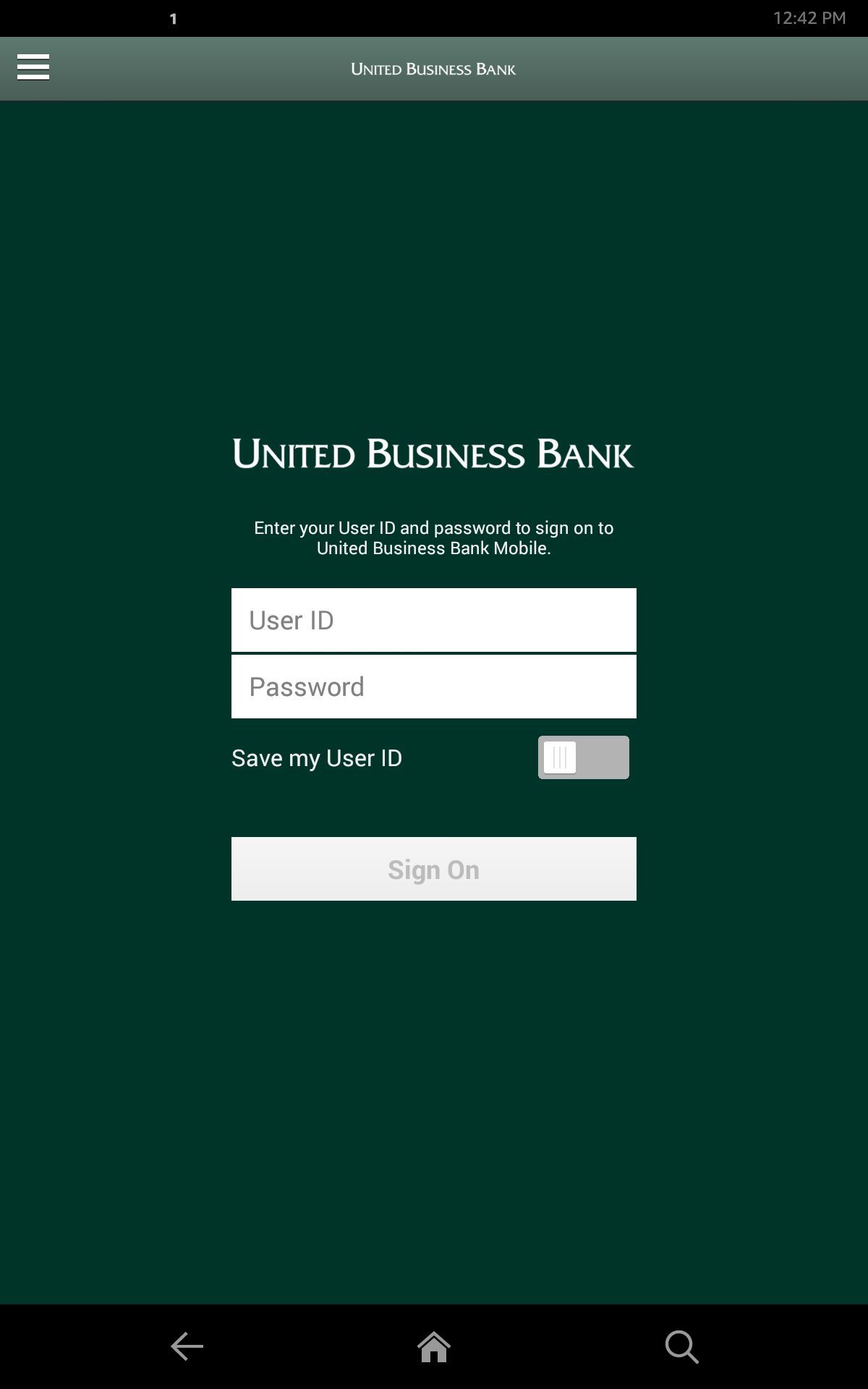 United Business Bank Mobile