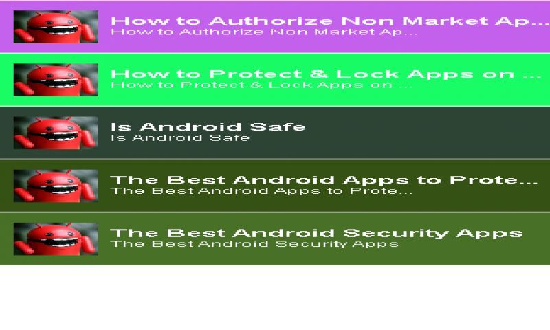 Security Apps Android