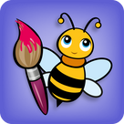 BeeArtist PRO - Learn to Draw Easy. Drawing apps for kids and toddlers. Learning Educational Game.