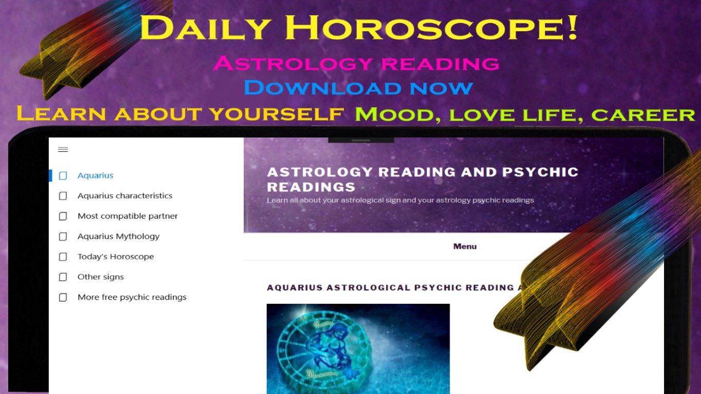 Aquarius daily horoscope Astrology psychic reading