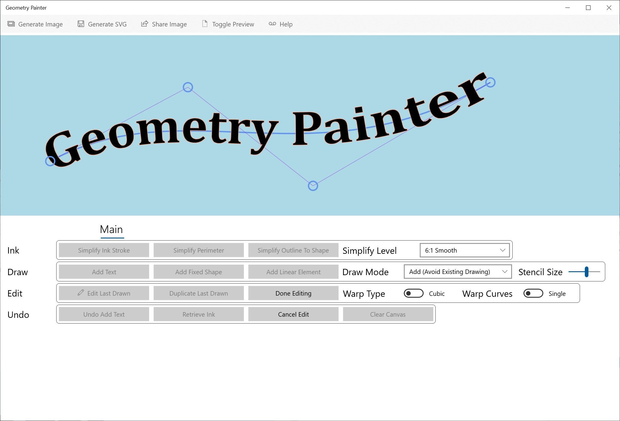 Geometry Painter