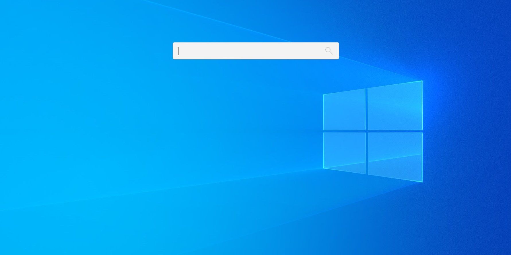 Press Alt + Space, your Spotlight will be visible on the center Windows desktop