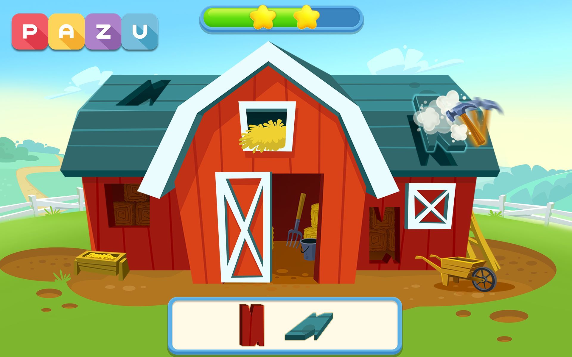 Farm games for toddlers and kids