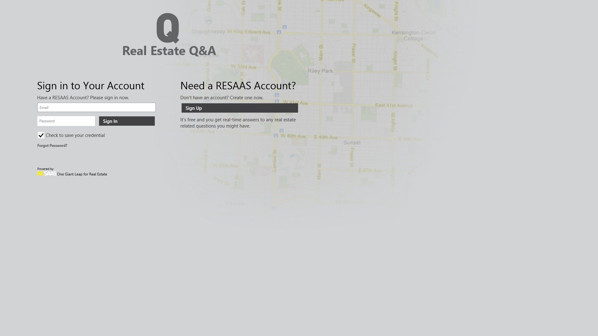 Sign in or join RESAAS to gain free access to the wealth of professional real estate knowledge available to answer your questions.