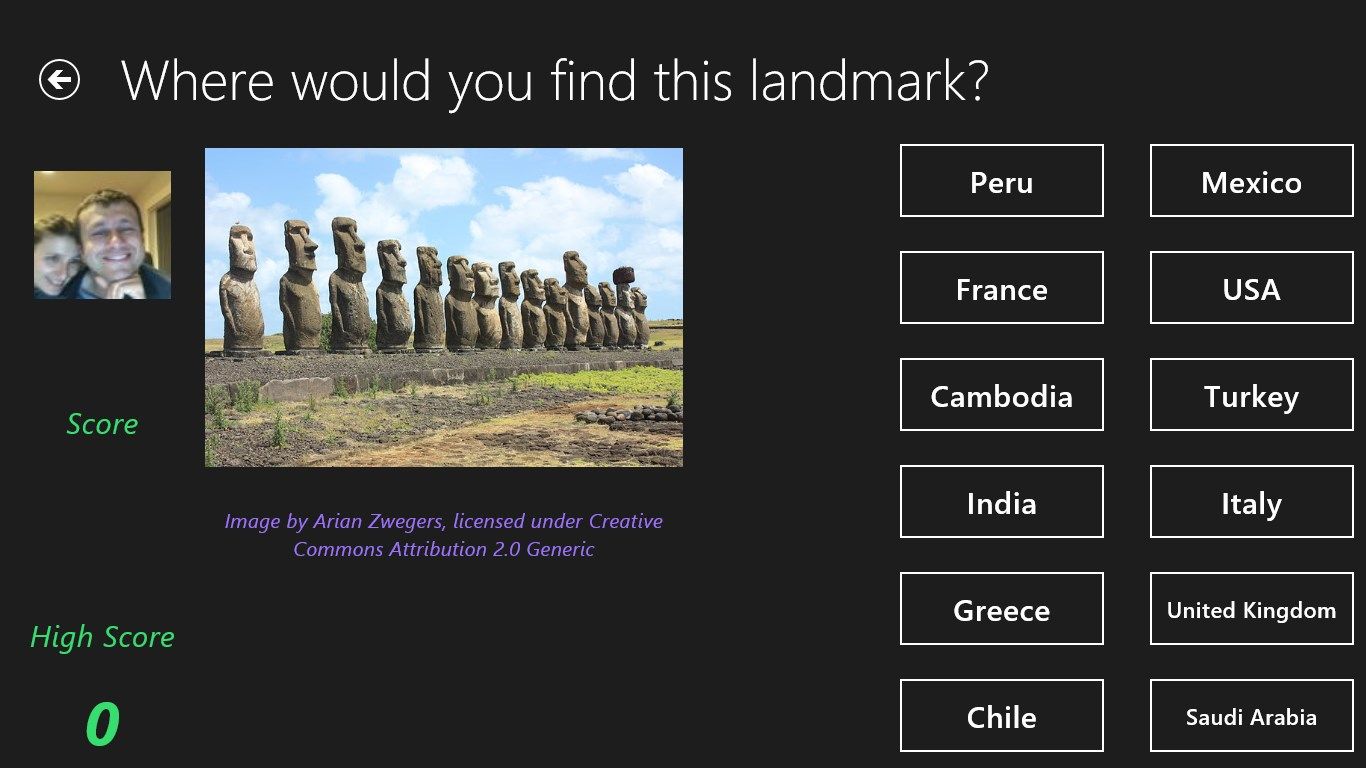 Landmarks level - in which country would you find this landmark? Wealth of landmarks will give you a whirlwind tour of the world's most recognizable images.