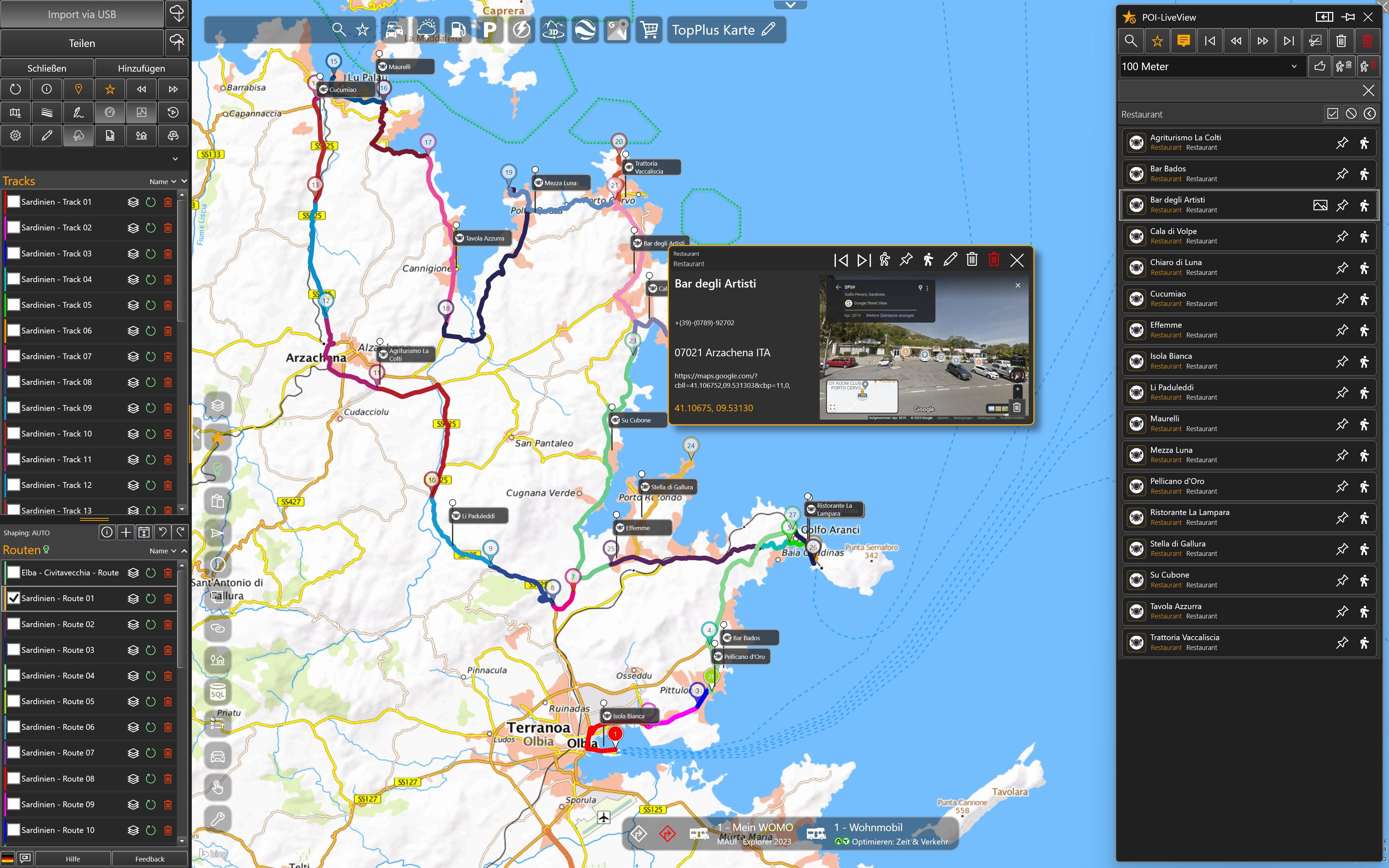 POI-LiveView für maximale Übersicht bei der Routenplanung