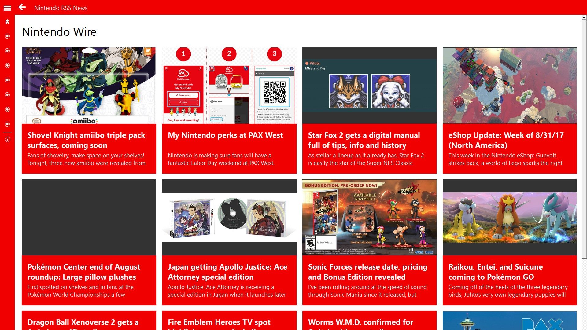 Nintendo RSS News