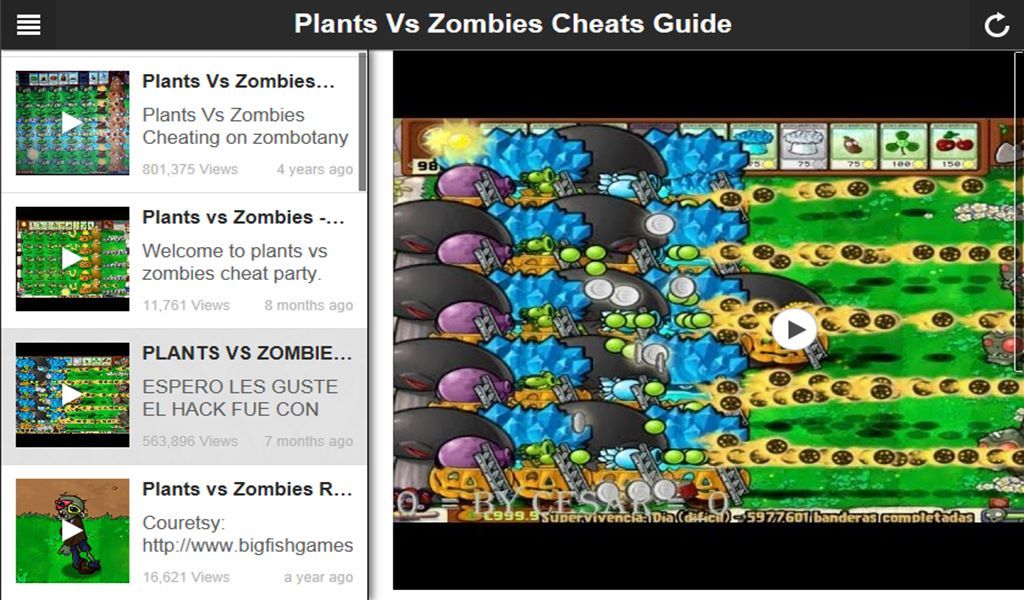 Guide: Plants Vs Zombies (Guide Walkthrough)
