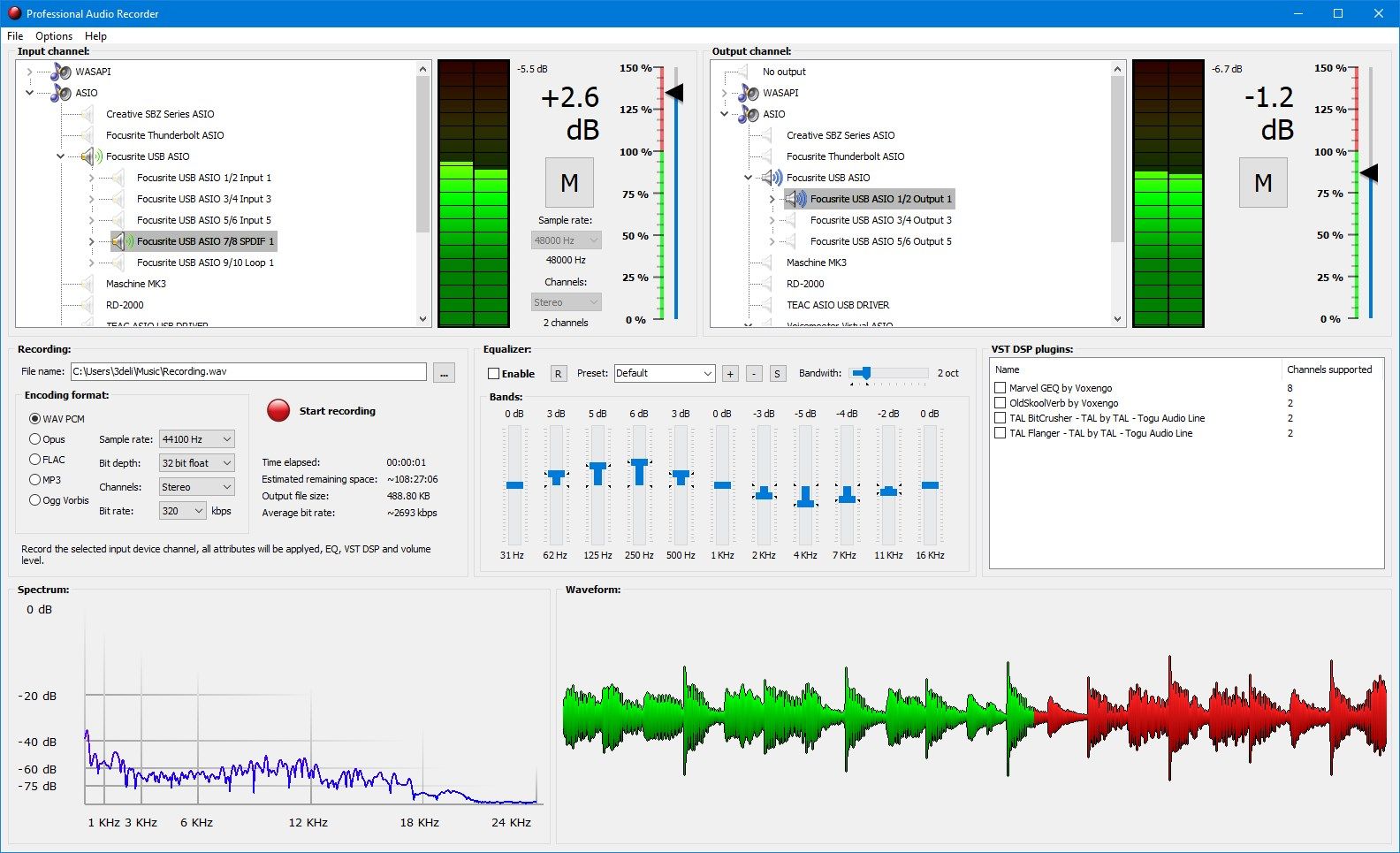 Professional Audio Recorder