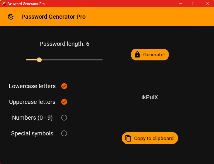 Password Generaor Pro