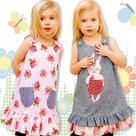 Kids Sewing Pattern - (Girls & Boys Sewing Patterns. Learn How To Sew + Sew a Dress)
