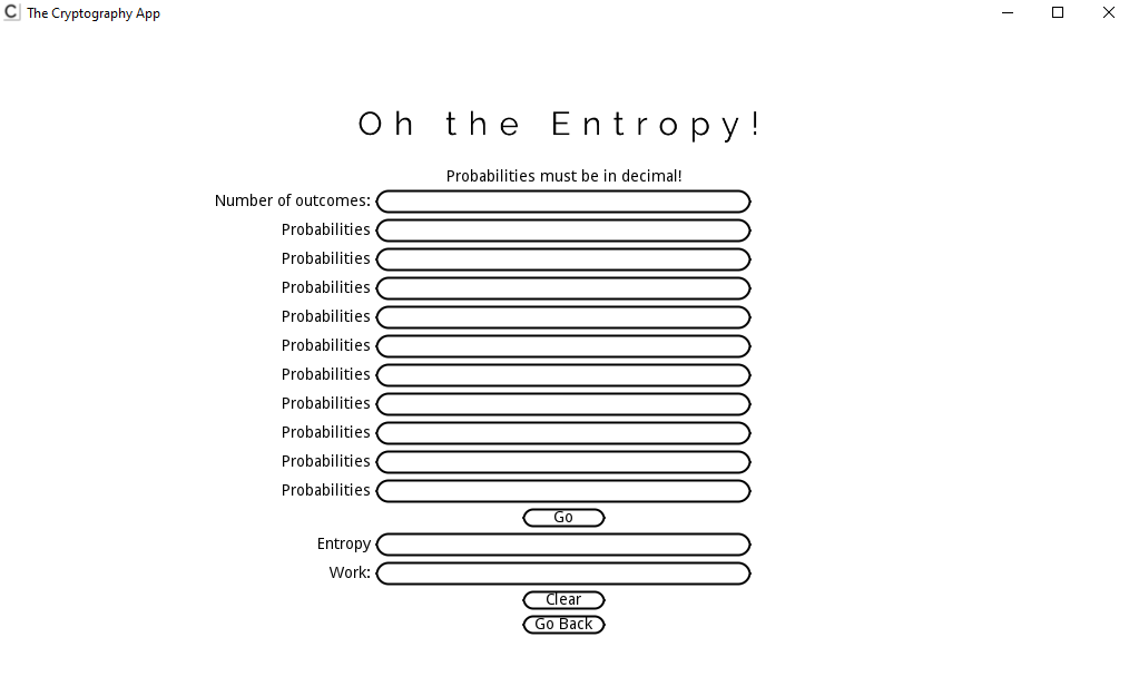 Entropy Page