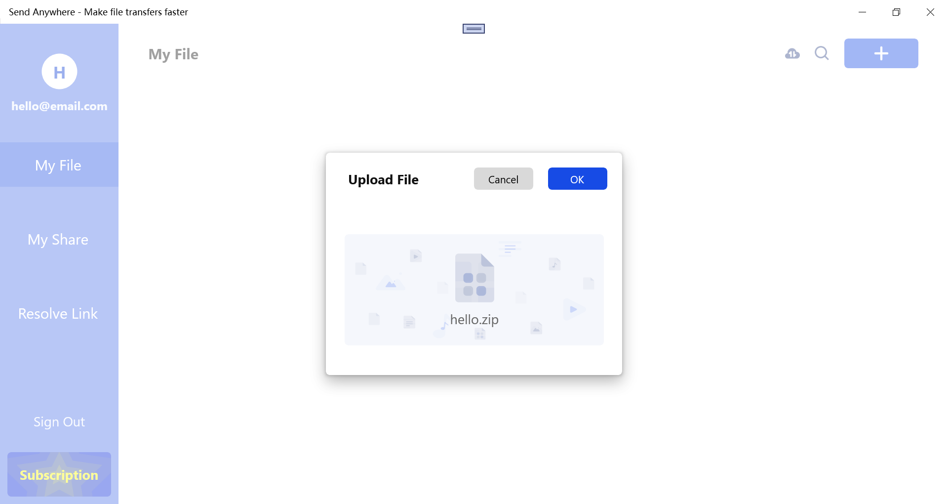 Send Anywhere - Make file transfers faster