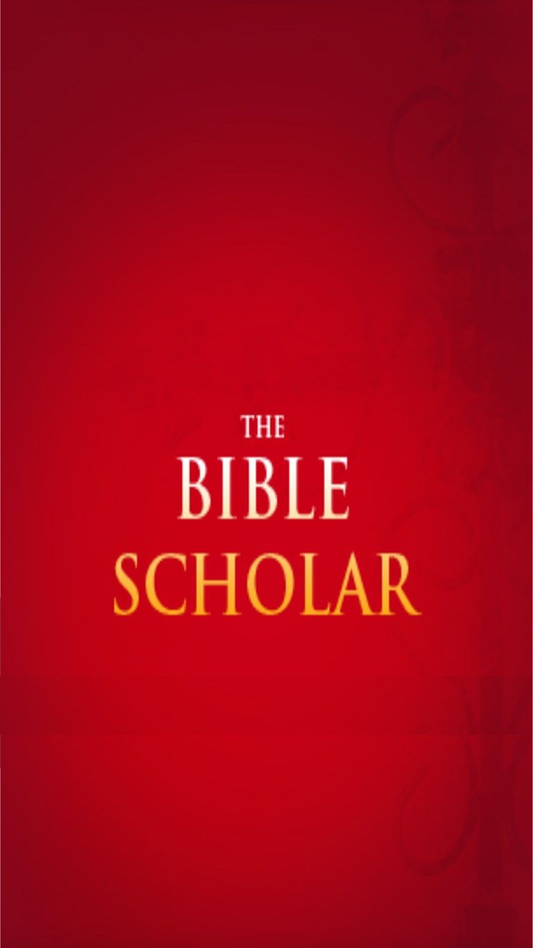 The Bible Scholar: Arguably the most comprehensive Bible study app.